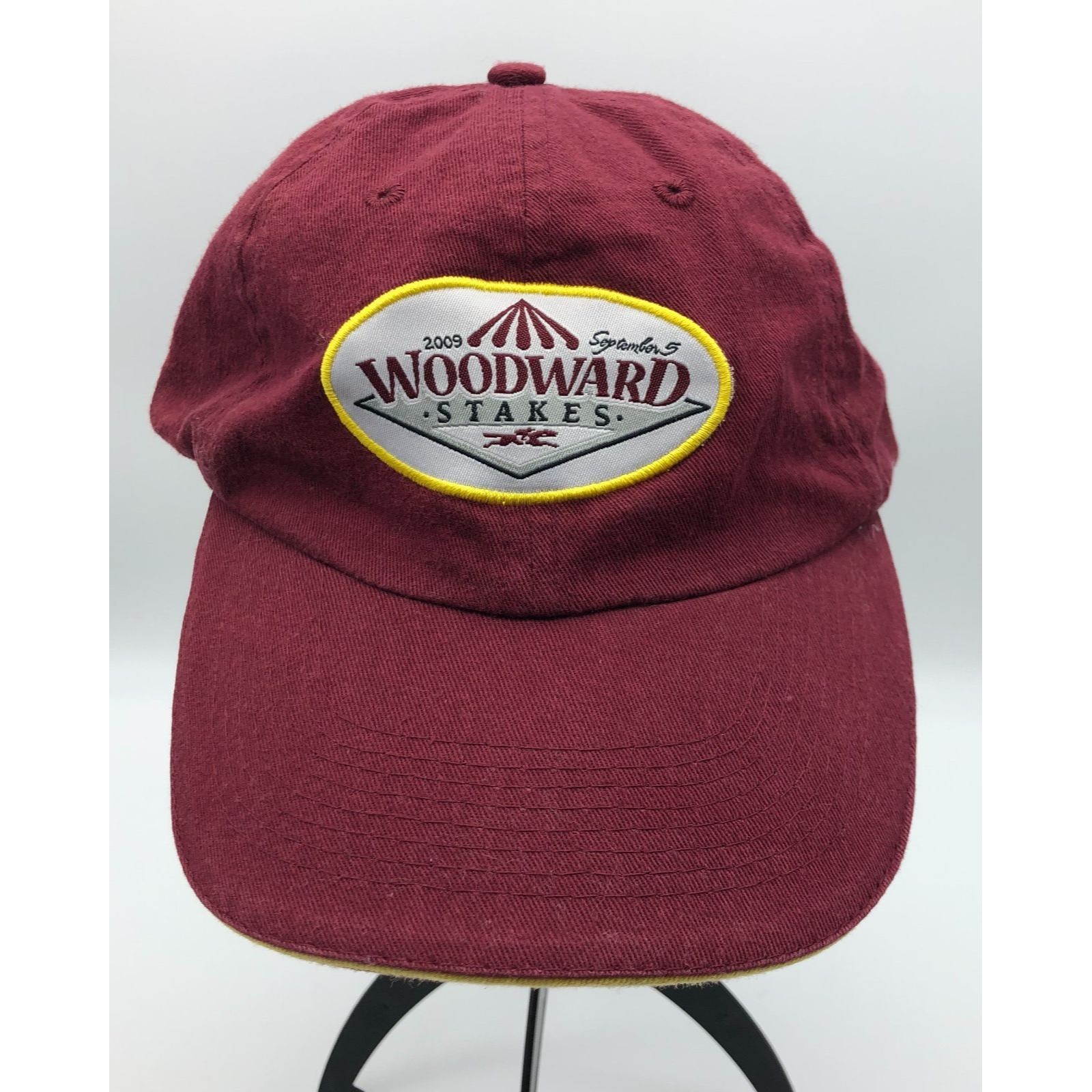Rachel Alexandra Woodward Stakes 2009 Burgundy Ball Cap Saratoga Horse Racing